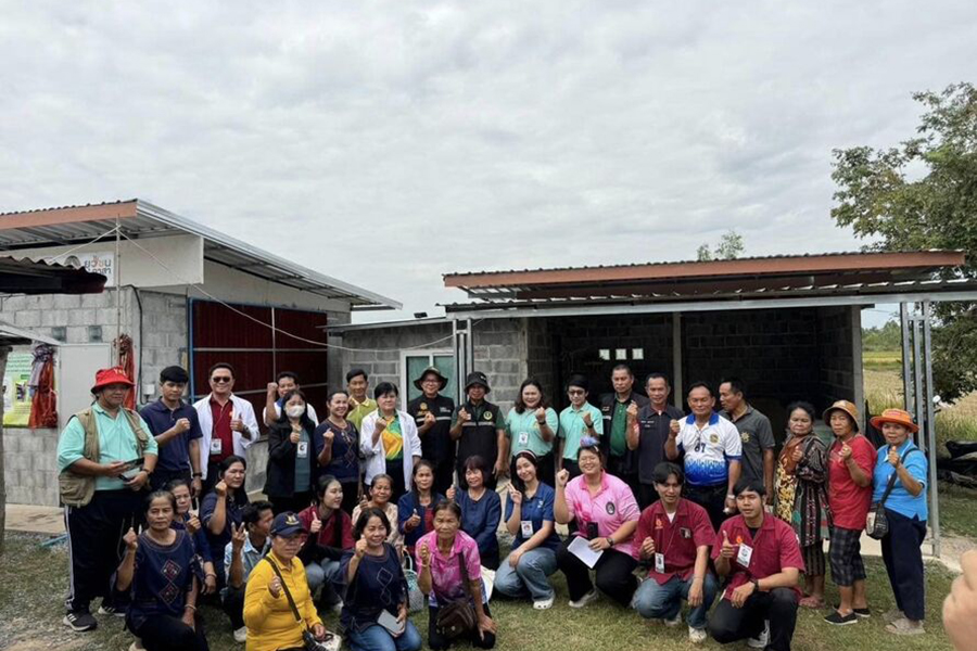 โรงเรือน(ต้นแบบ)เพาะเลี้ยงเห็ดแบบอัจฉริยะ