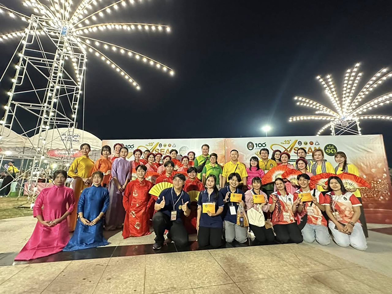 แลกเปลี่ยนเรียนรู้วัฒนธรรมที่มหาวิทยาลัยราชภัฏเพชรบุรี